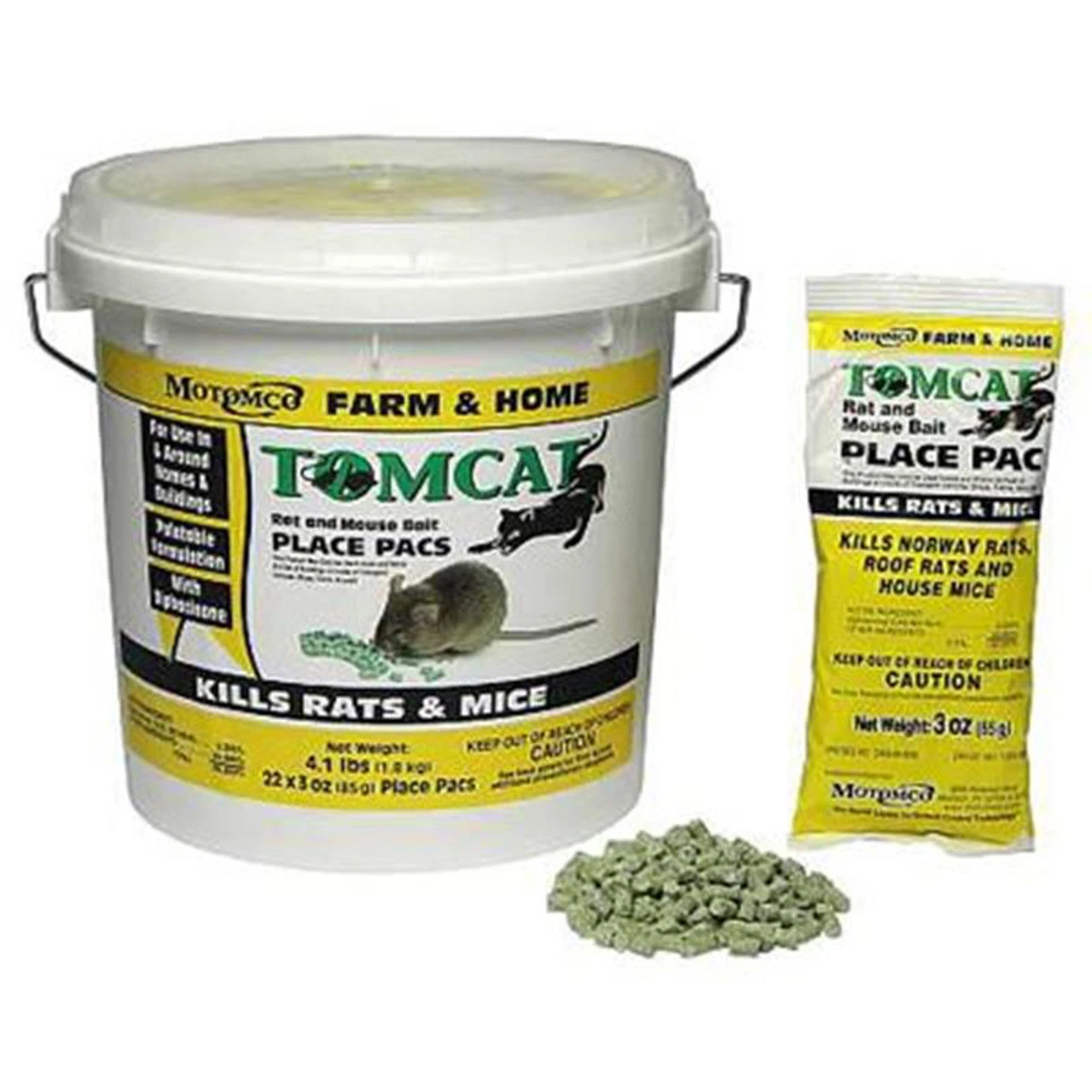 TOMCAT Mouse And Rat Pail Pack 3 TOMCAT Mouse And Rat Pail Pack