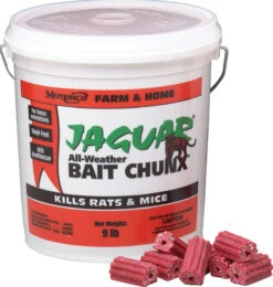 Jaguar All-Weather Bait Chunx Rat & Mouse Killer - 9lb 7 Jaguar All-Weather Bait Chunx Rat & Mouse Killer - 9lb -YardPro Shop 1798575 01 94879.1630130499