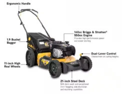 Cub Cadet 21 In. 140cc Briggs And Stratton Engine 3-In-1 Gas Walk Behind Push Lawn Mower 9 Cub Cadet 21 In. 140cc Briggs And Stratton Engine 3-In-1 Gas Walk Behind Push Lawn Mower -YardPro Shop 1813010 4 18365.1688576983
