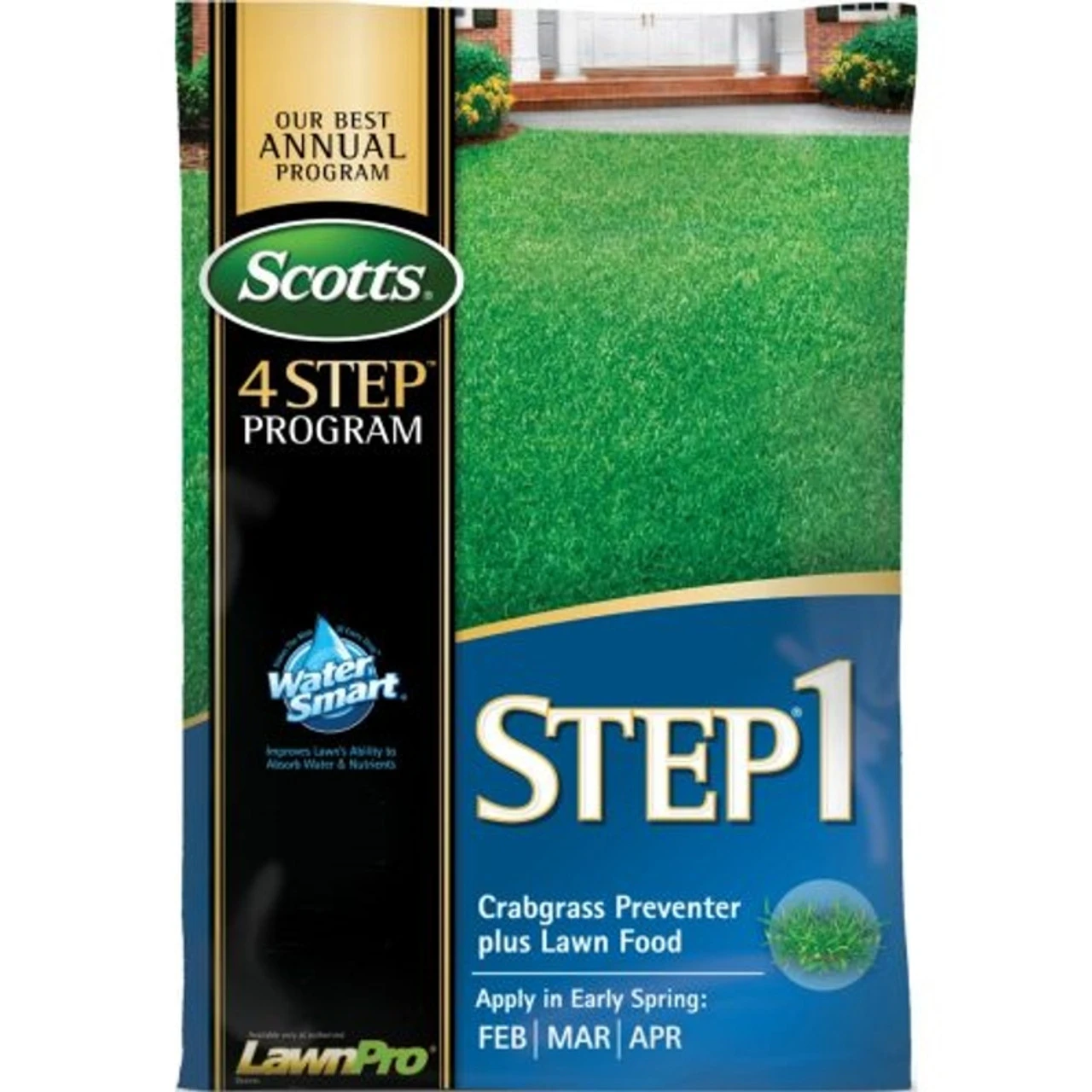 Scott's Step 1 Crabgrass Preventer Plus Lawn Food - 33 Lb. 4 Scott's Step 1 Crabgrass Preventer Plus Lawn Food - 33 Lb. - Image 2