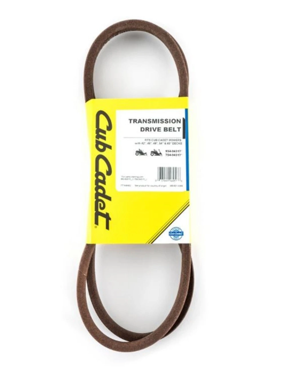 Cub Cadet Transmission Drive Belt For 42", 46", 48", 54" And 60" Mower Decks 4 Cub Cadet Transmission Drive Belt For 42", 46", 48", 54" And 60" Mower Decks - Image 2