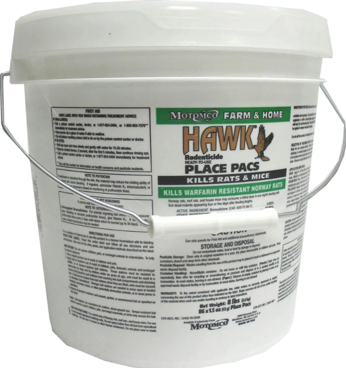 Hawk Rodenticide RTU Pelleted Place Pacs 5 Hawk Rodenticide RTU Pelleted Place Pacs - Image 3