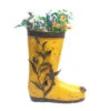 Backyard Expressions Yellow Rain Boot Planter 2 Backyard Expressions Yellow Rain Boot Planter -YardPro Shop 2076965 14672.1673454870