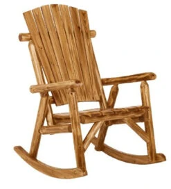 Jack Post Northwoods Log Rocker Chair