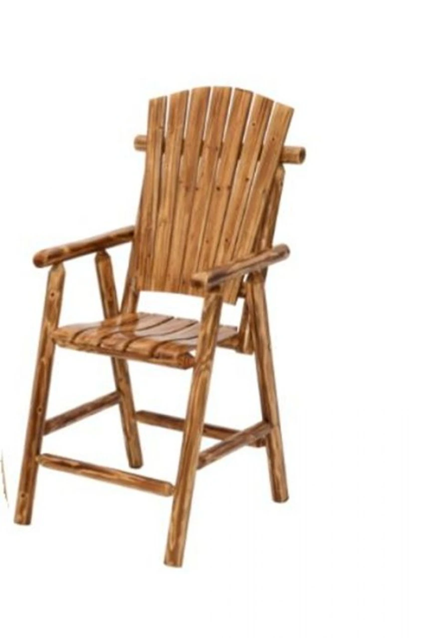 Jack Post Northwoods Log Bar Chair 3 Jack Post Northwoods Log Bar Chair