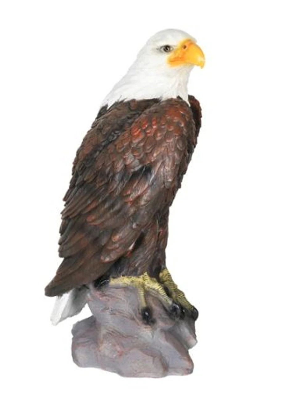 Exhart 24in. Majestic Bald Eagle Garden Statue 3 Exhart 24in. Majestic Bald Eagle Garden Statue