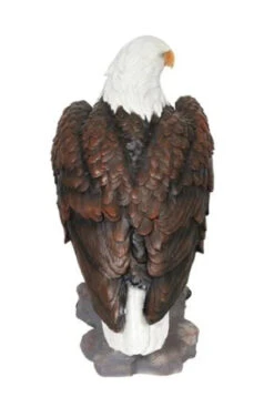 Exhart 24in. Majestic Bald Eagle Garden Statue 9 Exhart 24in. Majestic Bald Eagle Garden Statue -YardPro Shop 2184540 04 88727.1630701089