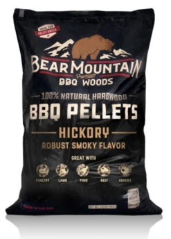 Bear Mountain Hickory BBQ Pellets - 40 Lbs
