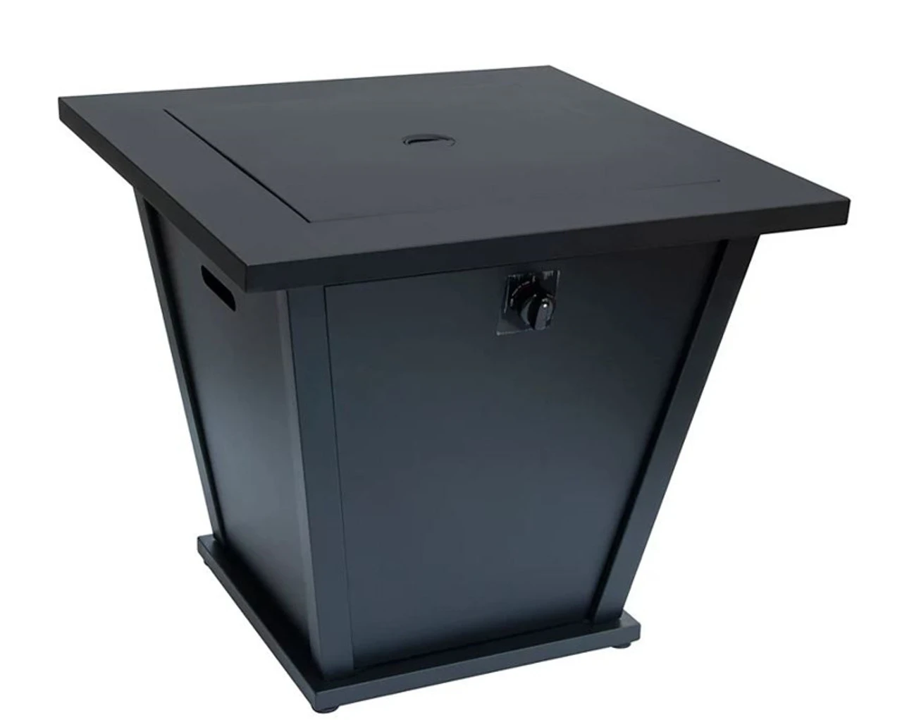 Bond Olivera 28 In. Square Steel Gas Fire Pit 3 Bond Olivera 28 In. Square Steel Gas Fire Pit