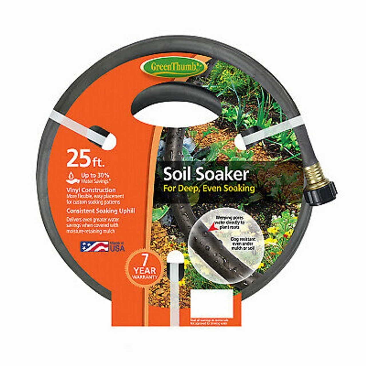 Green Thumb Soil Soaker Garden Hose- 25' 4 Green Thumb Soil Soaker Garden Hose- 25' - Image 2