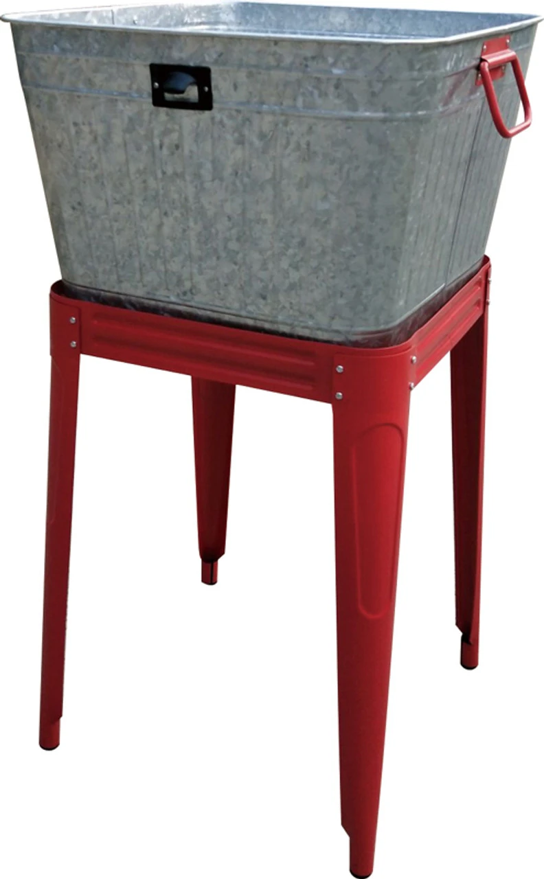 Backyard Expressions Galvanized Washtub With Handles 5 Backyard Expressions Galvanized Washtub With Handles - Image 3