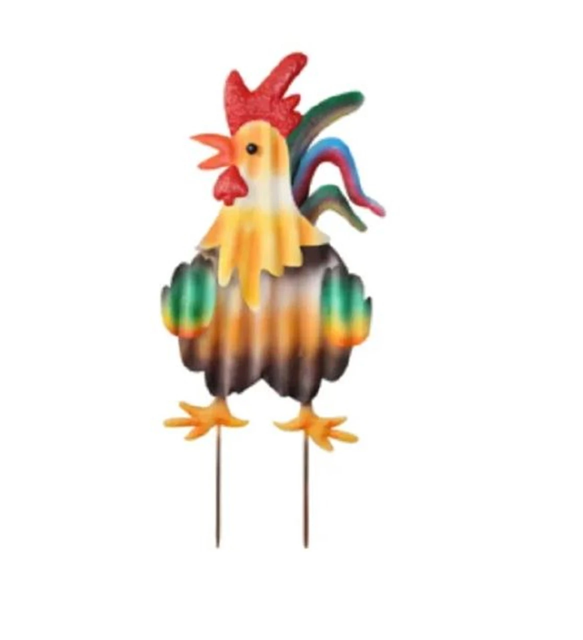 Backyard Expressions Chicken Garden Stake 3 Backyard Expressions Chicken Garden Stake