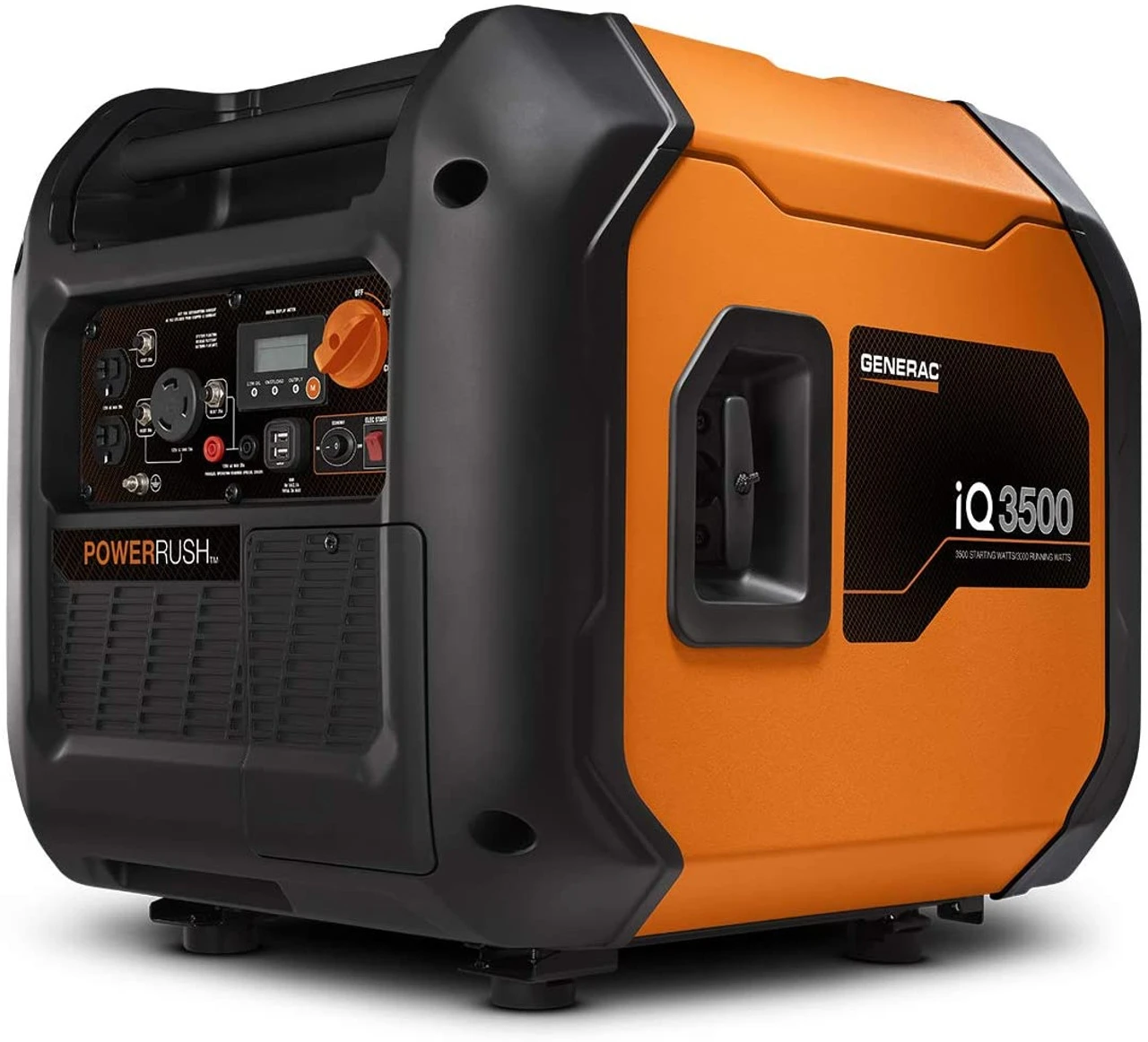 Generac 3500 Watt Portable Inverter Generator Orange/Black 4 Generac 3500 Watt Portable Inverter Generator Orange/Black - Image 2