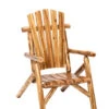Jack Post Log Dining Chair - Natural Finish -YardPro Shop 2453315 1 49802.1673541033