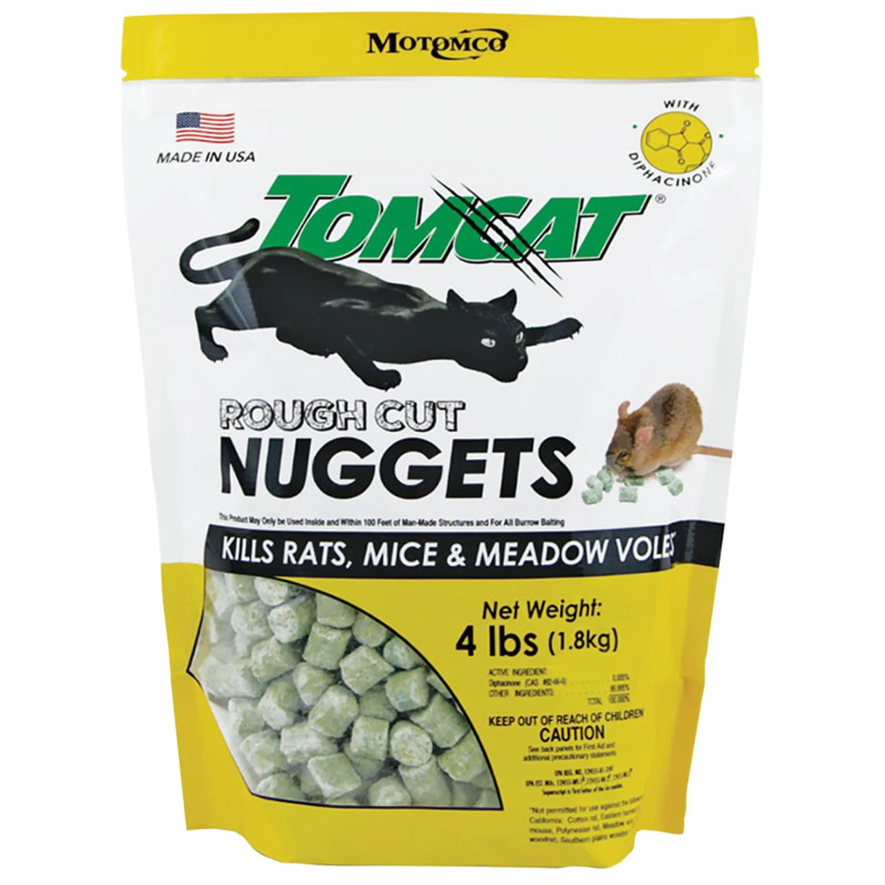 Tomcat Rough Cut Nuggets- 4lb Bag 3 Tomcat Rough Cut Nuggets- 4lb Bag