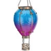 Regal Small Solar Hot Air Ballon Lantern- Purple/Blue -YardPro Shop 2668645 1 98124.1673547297
