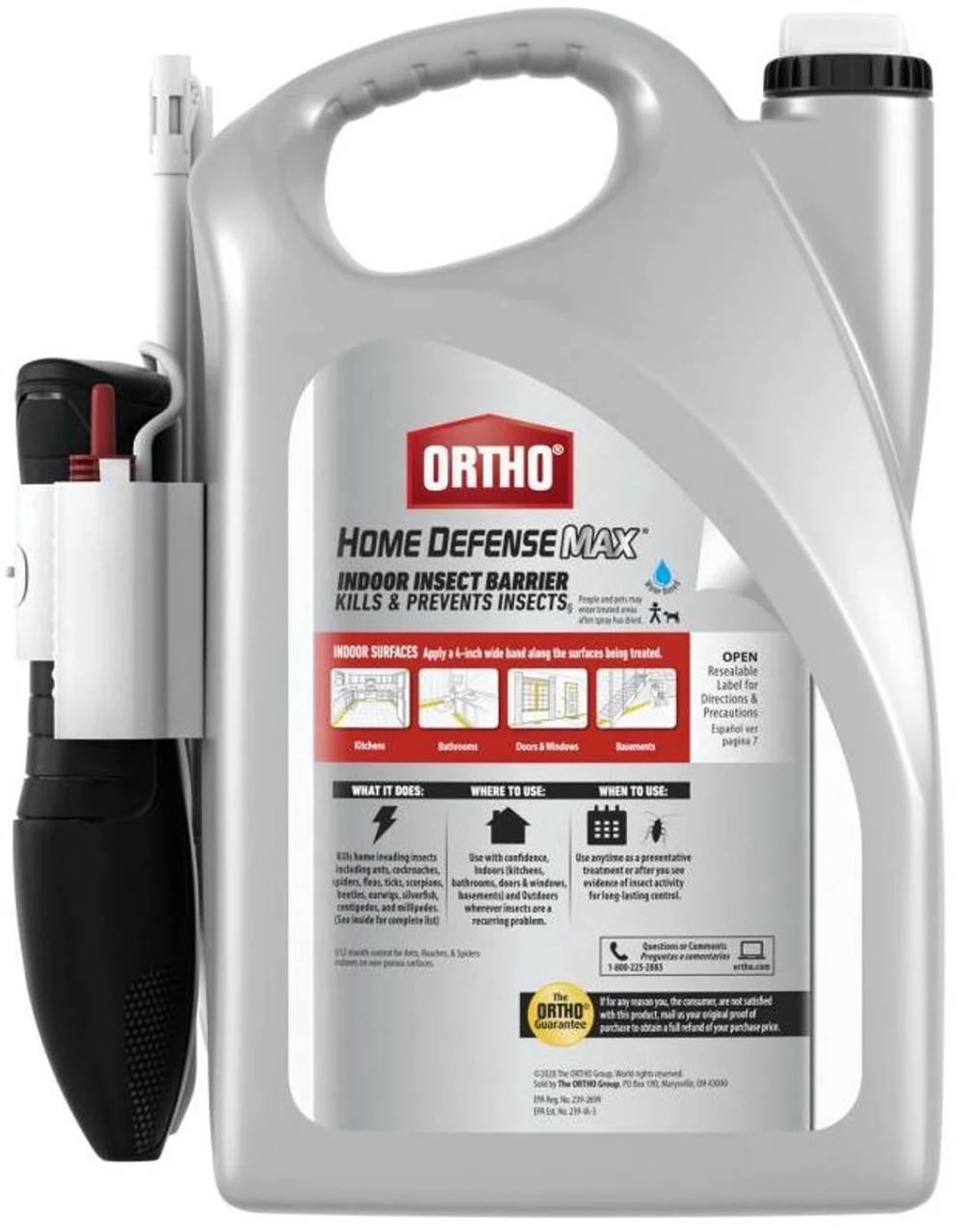 Ortho Home Defense MAX Indoor Insect Barrier With Extended Reach Comfort Wand 4 Ortho Home Defense MAX Indoor Insect Barrier With Extended Reach Comfort Wand - Image 2