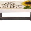 Wooden Hello Sunshine Garden Bench 31.5" 2 Wooden Hello Sunshine Garden Bench 31.5" -YardPro Shop 2801965 1 50428.1683217072