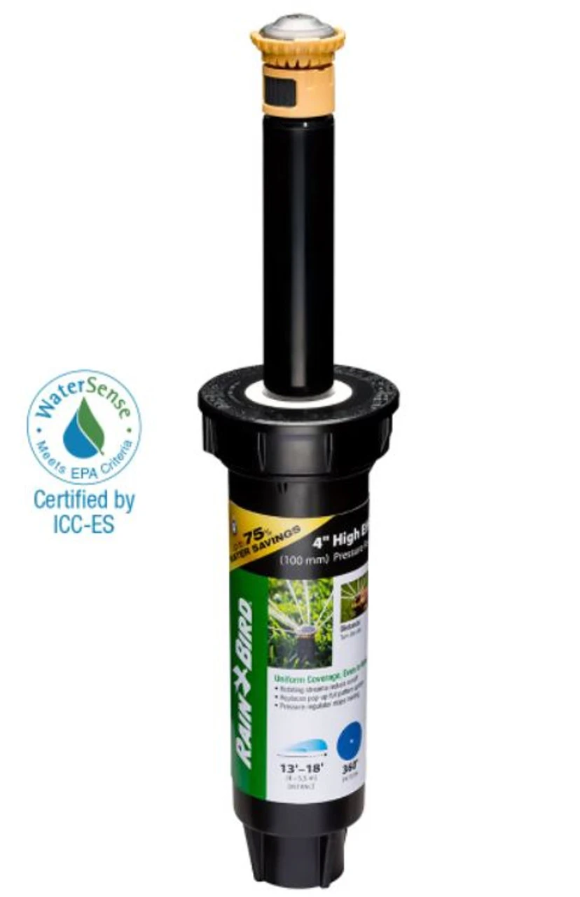 Rain Bird 13-18ft Mini Roto Sprinkler- 365 Degree Adjustable Spray Pattern 3 Rain Bird 13-18ft Mini Roto Sprinkler- 365 Degree Adjustable Spray Pattern