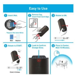 Thermacell Patio Shield Mosquito Repeller; Highly Effective Mosquito Repellent For Patio; No Candles Or Flames, DEET-Free, Scent-Free, Bug Spray Alternative; Includes 12-Hour Refill -YardPro Shop 94980785 6 43042.1685135608