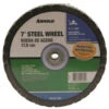 Arnold 7" X 1 1/2" Steel Diamond Tread Wheel 1 Arnold 7" X 1 1/2" Steel Diamond Tread Wheel -YardPro Shop 97267057 26115.1673454735