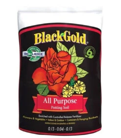 Black Gold All Purpose Potting Soil With Fertilizer - 2 Cu Ft.