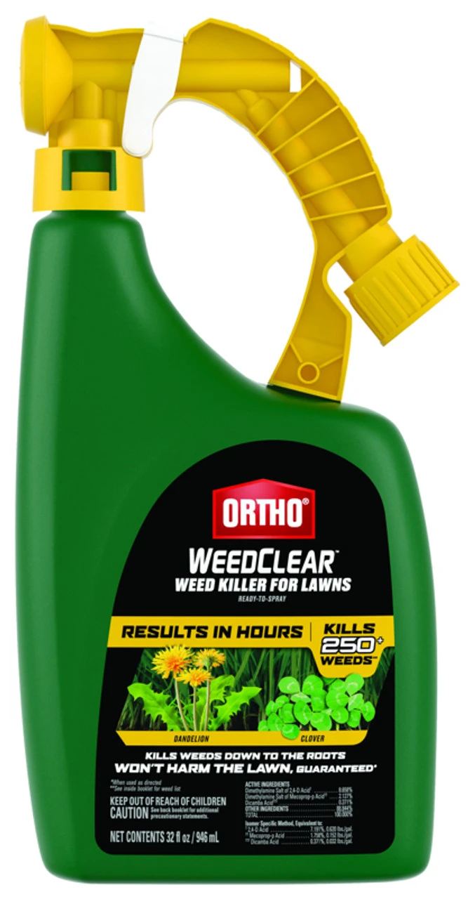 Ortho WeedClear Ready To Spray Weed Killer For Lawns - 32 Oz. 3 Ortho WeedClear Ready To Spray Weed Killer For Lawns - 32 Oz.